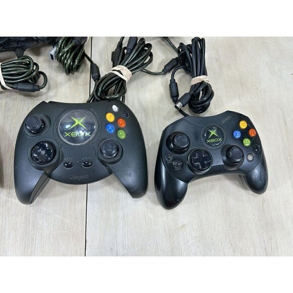 Microsoft Xbox Original Controller Bundle Lot Of 5 Total (Controllers Only) - Picture 4 of 9